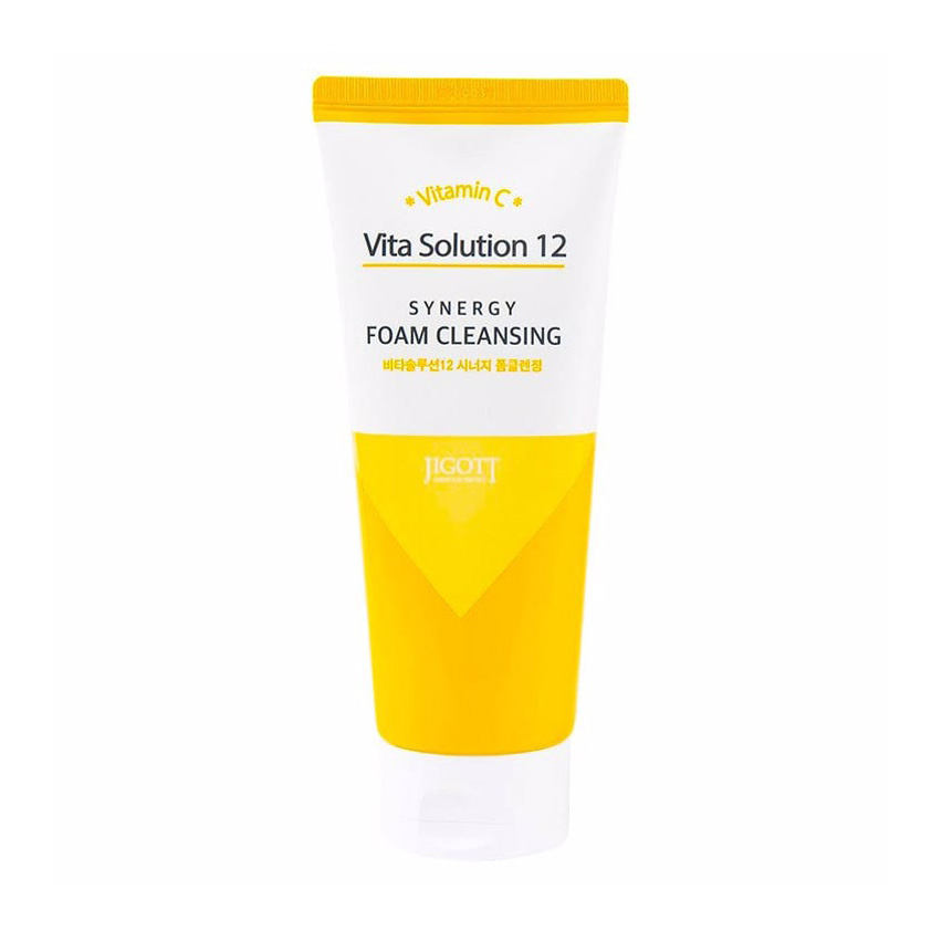 Пінка для вмивання Jigott Vita Solution 12 Synergy Foam Cleansing, 180 мл